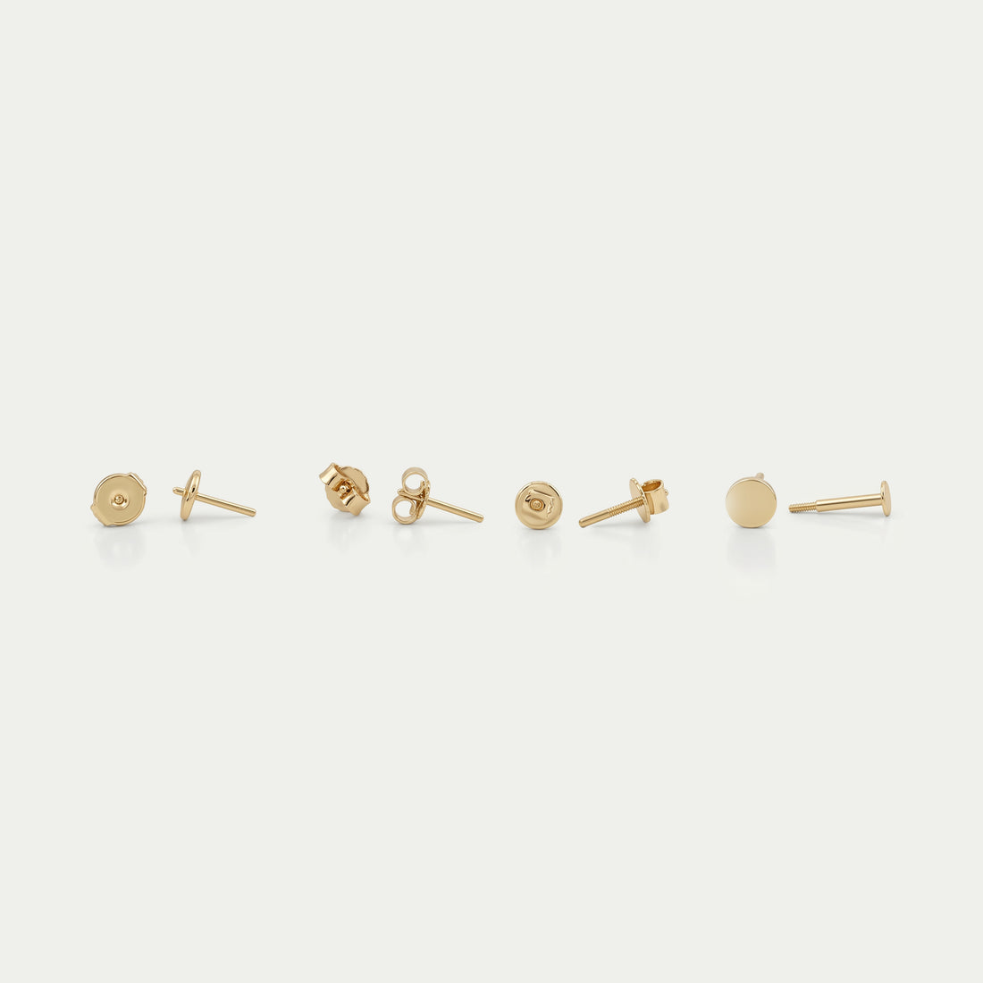 IGI Certified Round Lab Grown Diamond Stud Earrings Earring