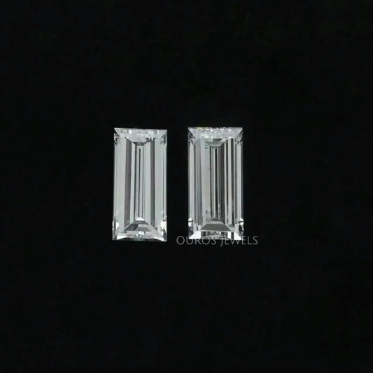 Baguette Cut Lab Grown Diamond Pair Loose