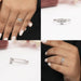 [Collage of Baguette Cut Diamond Ring]-[Ouros Jewels]