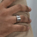 [Baguette Diamond Ring for Men]-[Ouros Jewels]
