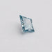[Back View of Blue Butterfly Cut Lab Diamond]-[Ouros Jewels]