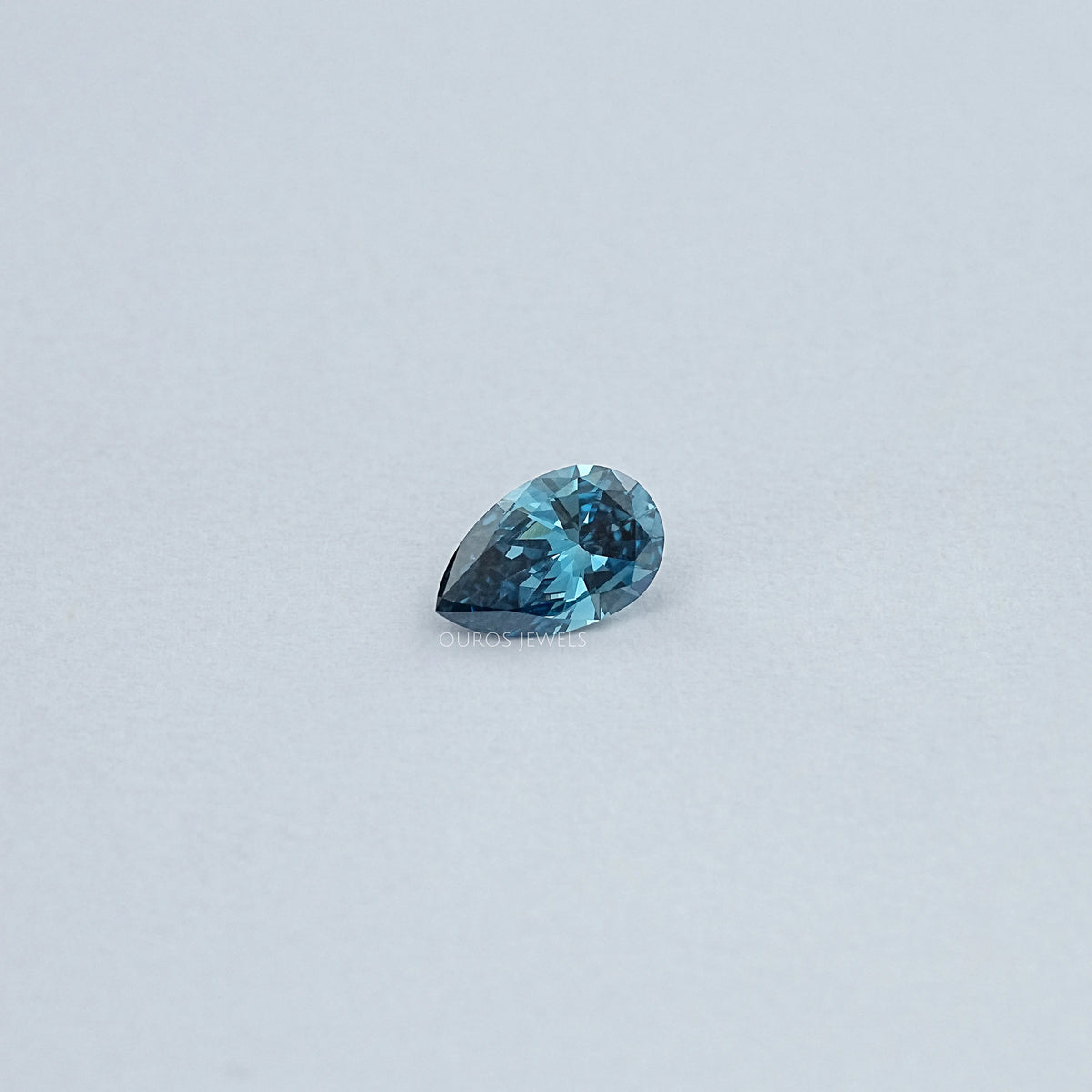 Blue Pear Lab Grown Loose Diamond Loose