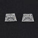 Brilliant Cut Trapezoid Lab Grown Diamond Pair