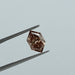 Champagne Elongated Brilliant Hexagon Lab Diamond Loose Loose