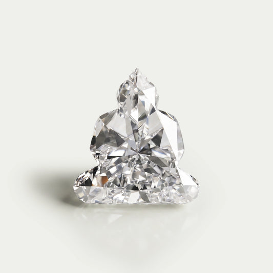 Lord Buddha Cut Lab Grown Diamond