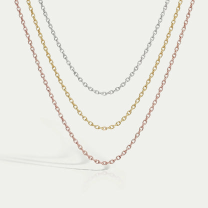 Dainty Flat Cable Chain
