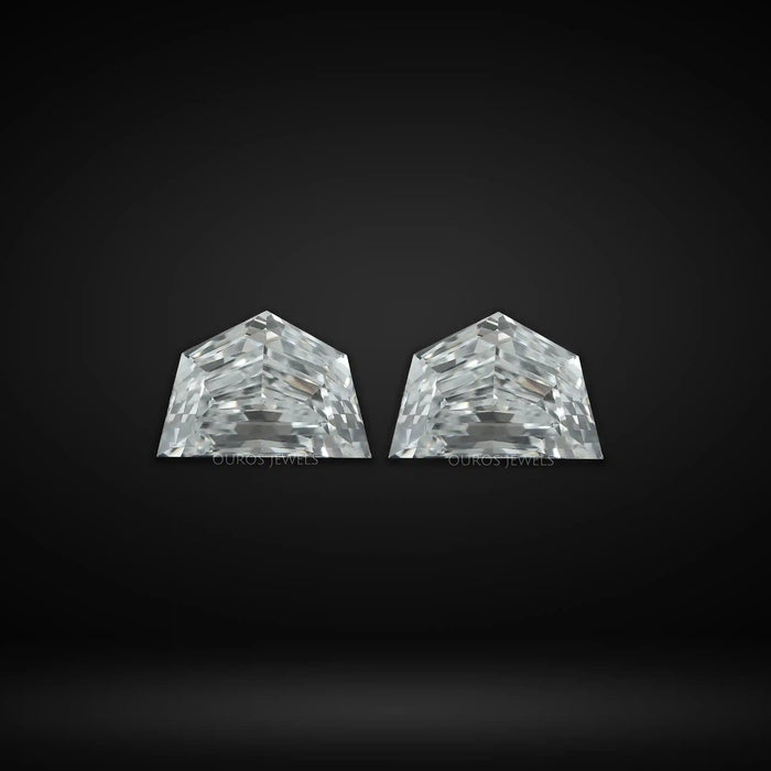 Cadillac Cut Diamond on Black Background