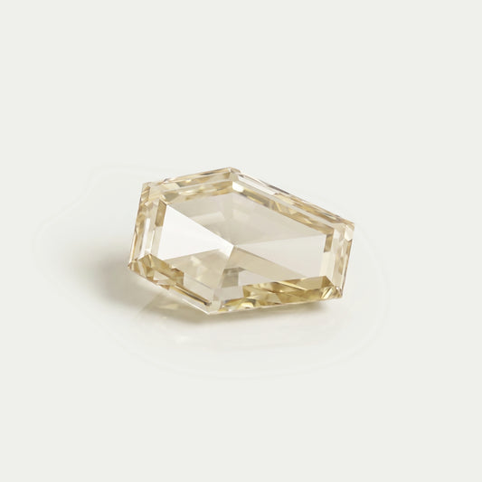 Calf Head Cut Yellow Lab Grown Diamond