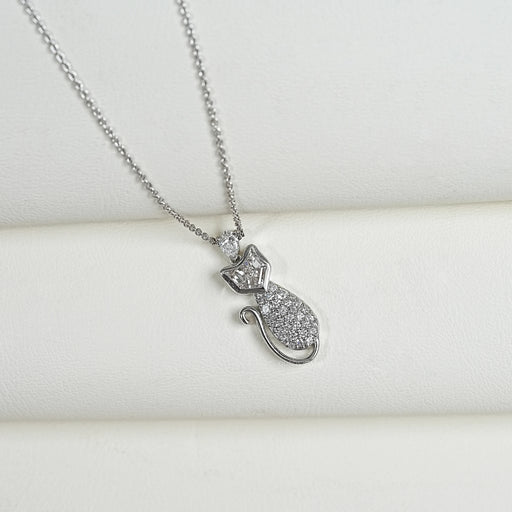 Cat Cut Lab Grown Diamond Pendant Necklaces
