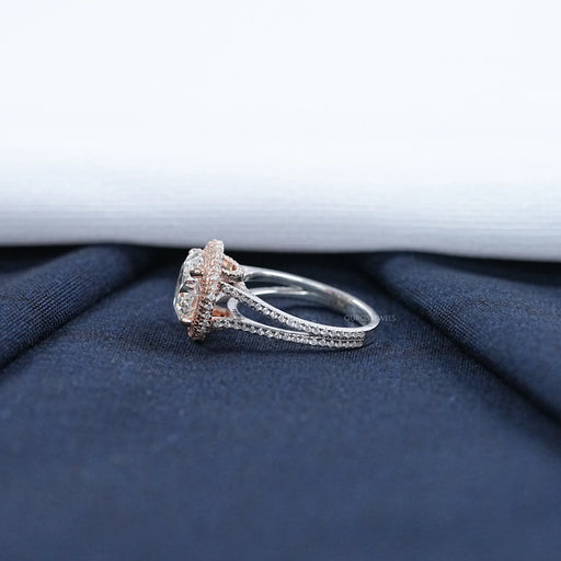 Round Cut Diamond Engagement Ring- Katie Holmes Edition