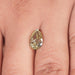 Certified Modified Cut Yellow Diamond on hand 