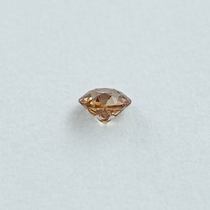Champagne Old European Cut Round Lab Dimaond Loose