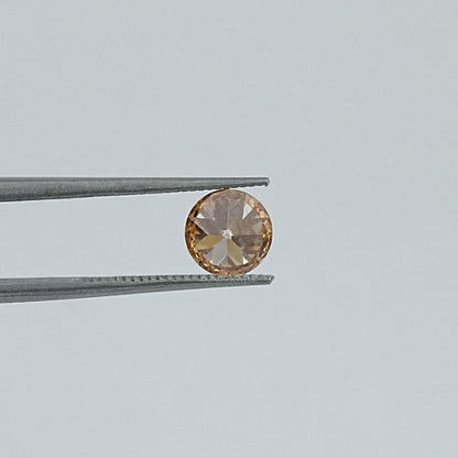 Champagne Old European Round Cut Dimaond Loose Loose