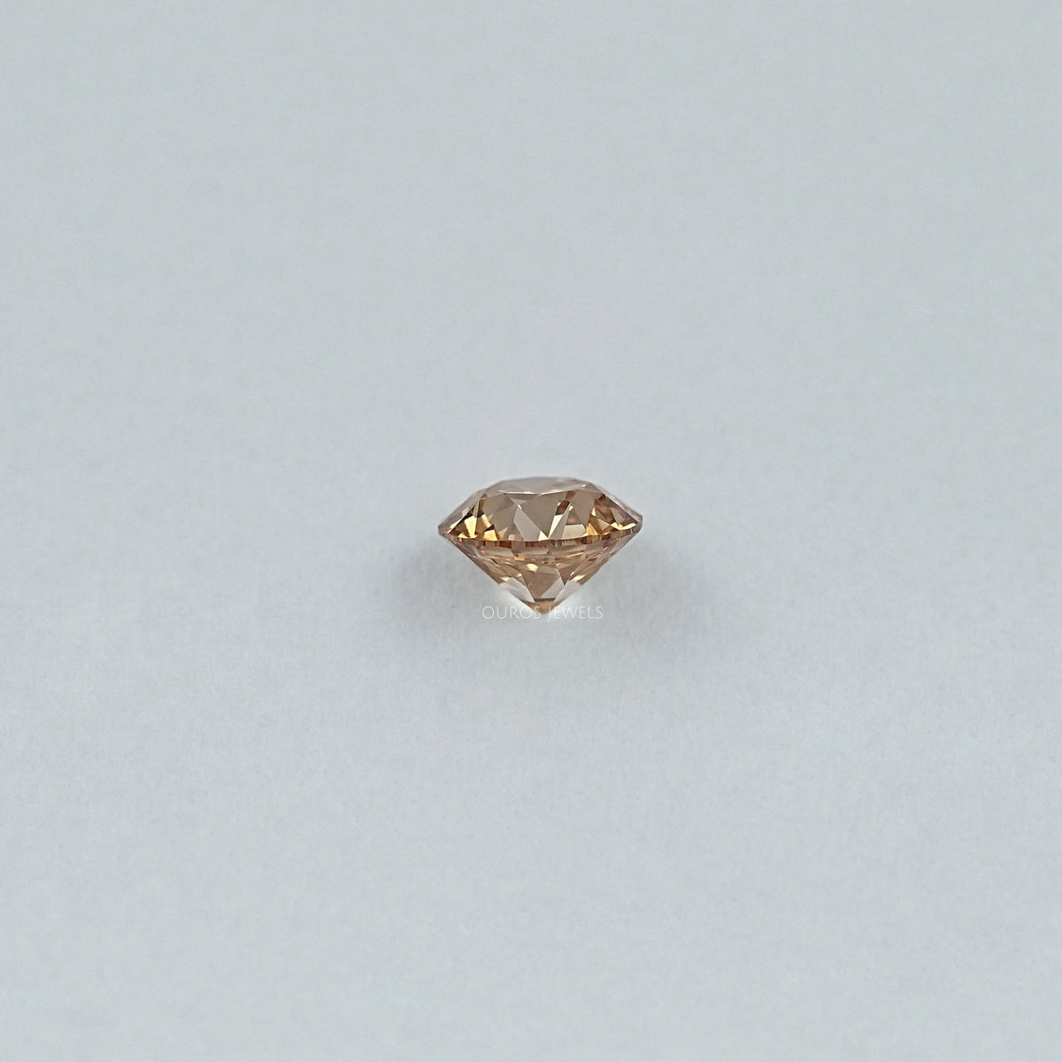 Champagne Old European Round Cut Diamond Loose Loose