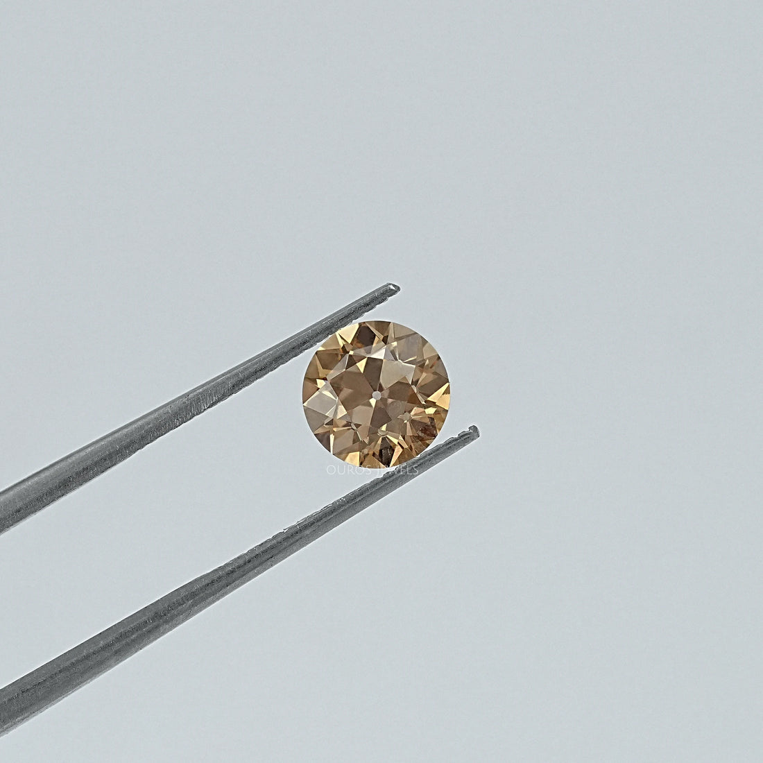 Champagne Old European Round Cut Dimaond Loose Loose