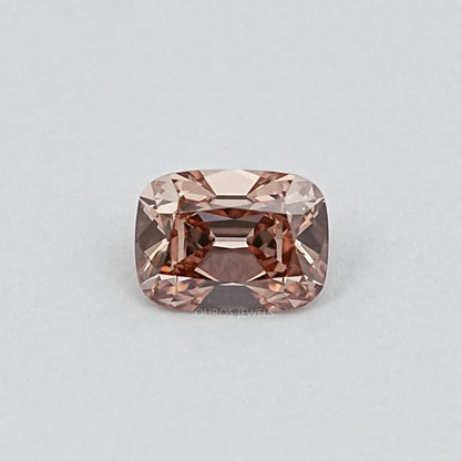Champagne Old Mine Cushion Cut Lab Diamond Loose