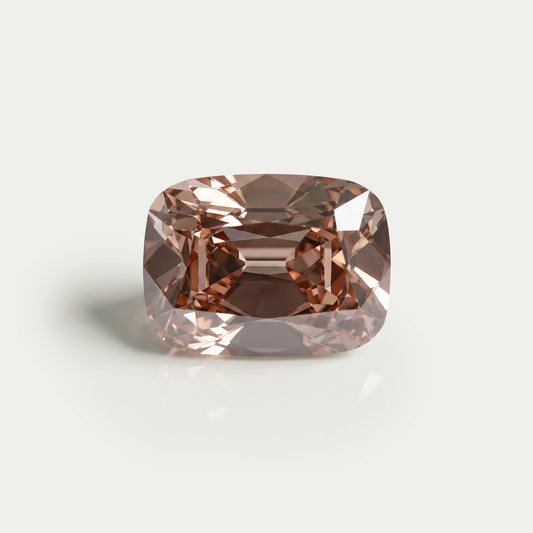 Champagne Old Mine Cushion Cut Lab Diamond Loose