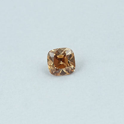 Champagne Square Old Mine Cushion Cut Loose Diamond Loose