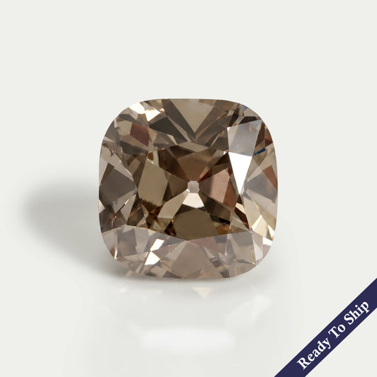 Champagne Square Old Mine Cushion Lab Diamond Loose Loose