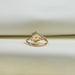 Step Cut Arrow And Round Lab Diamond Anniversary Ring