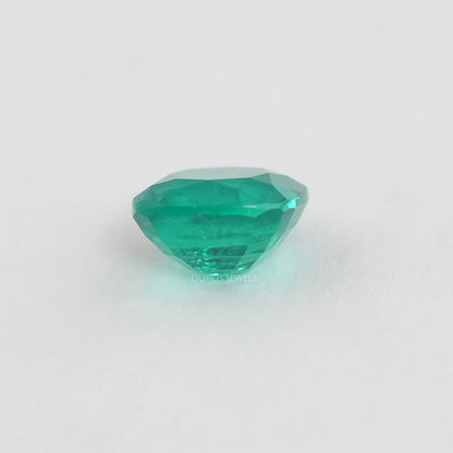 Cushion Shape Colombian Emerald Gemstone Loose