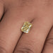 Fancy Yellow Radiant Cut Lab Created Diamond Loose