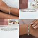 [Collage of Round Diamond Colored Bracelet]-[Ouros Jewels]