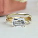 Criss Cut Lab Grown Diamond Solitaire Ring