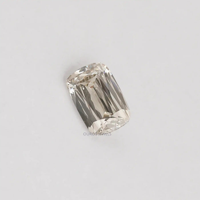 Criss Cut 2.10 Carat in Grey Color on a White Background 
