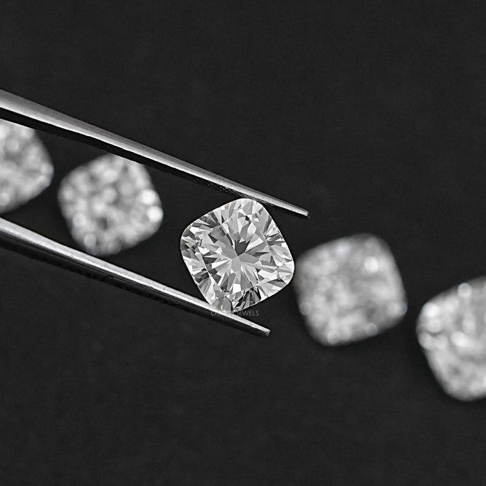 Certified Cushion Cut Lab Grown Diamond