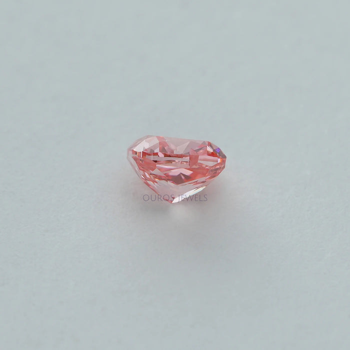 0.25 Carat Each Pink Cushion Cut Lab Grown Diamond Loose