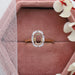 [Front View of Cushion Cut Semi Mount Engagement Ring]-[Ouros Jewels]