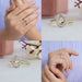[Collage of Cushion Shape Semi Mount Ring]-[Ouros Jewels]