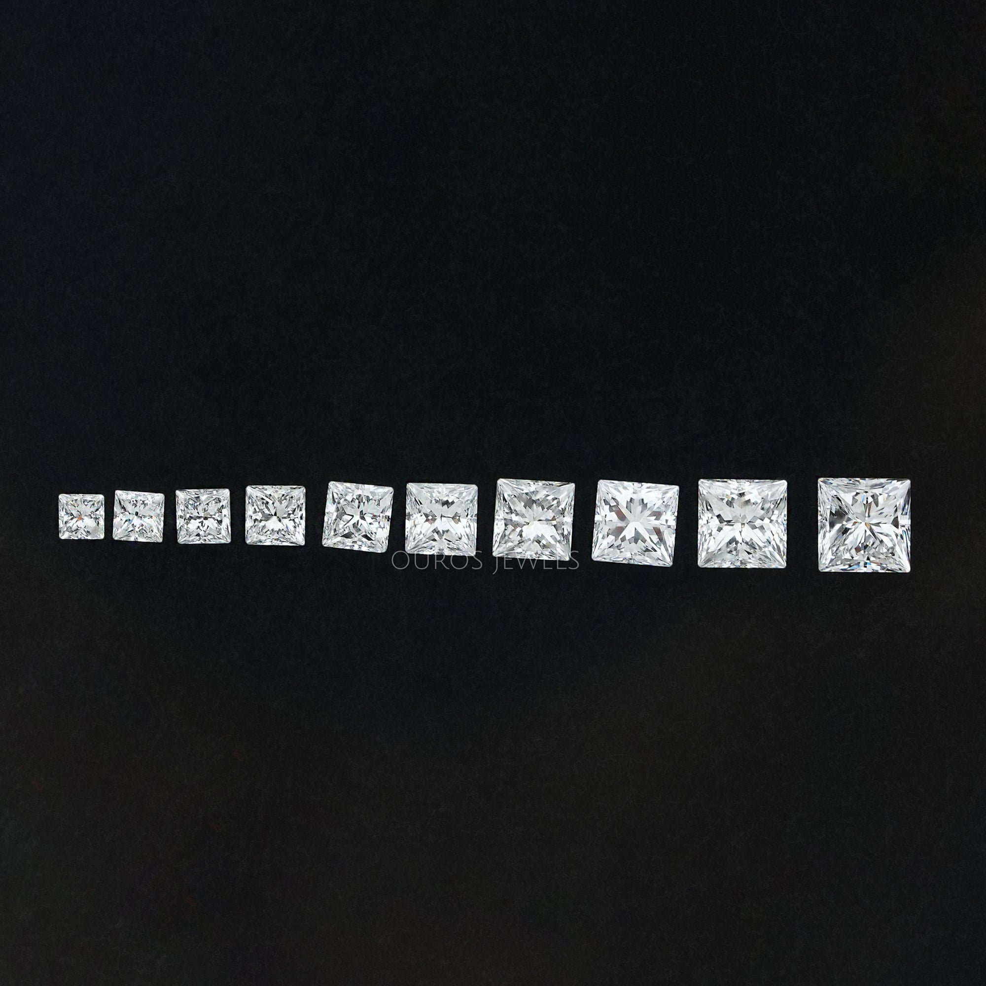Princess Cut Lab Grown Diamond Loose