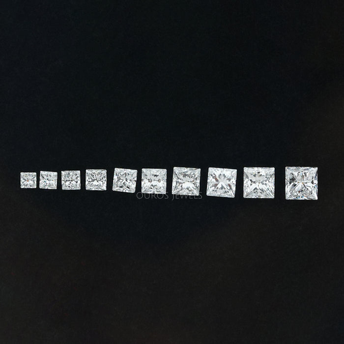 Princess Cut Lab Grown Diamond Loose