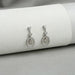 Oval Cut Lab Diamond Drop Earrings Earrings