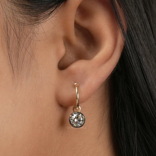 [Drop Diamond Earrings  for Women]-[Ouros Jewels]
