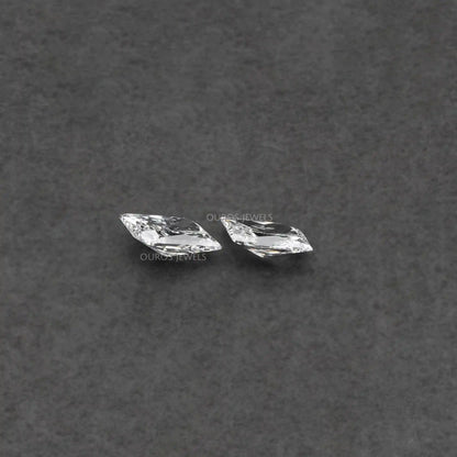 Rounded Modified Kite Shape Lab Diamond Pair Loose