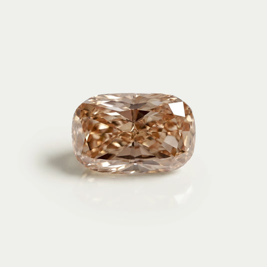 Elongated Cushion Cut Champagne Diamond Loose