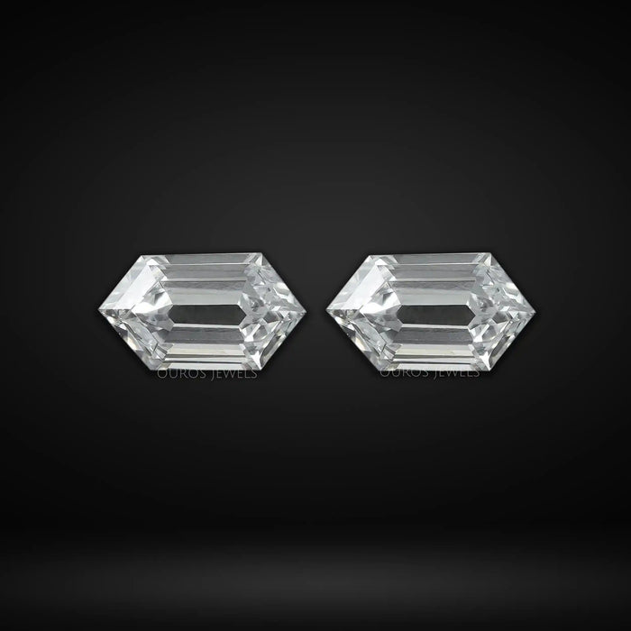 Elongated Hexagon Lab Diamond