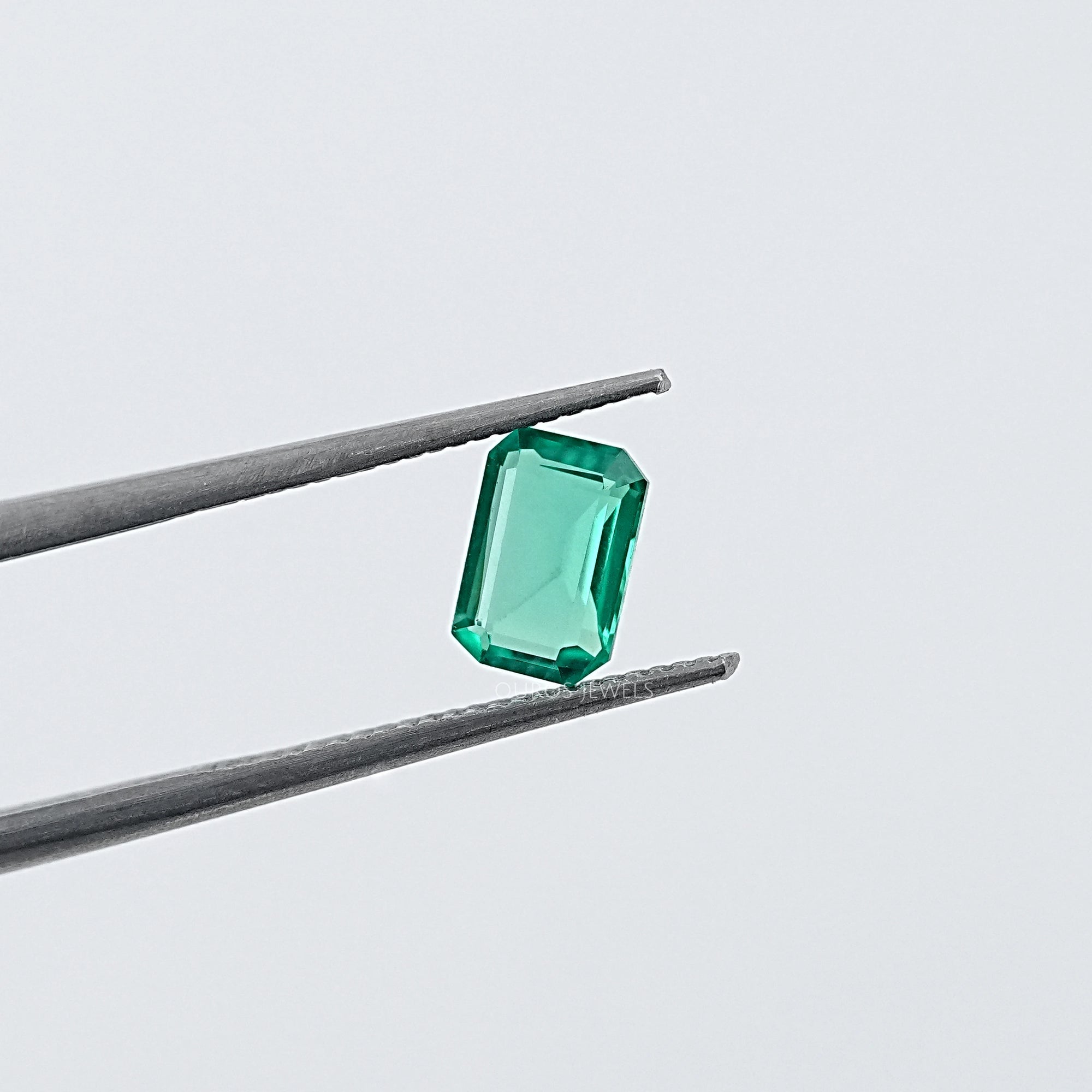 Emerald Cut Colombian Green Gemstone Loose