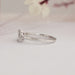 [White Gold Engagement Ring]-[]