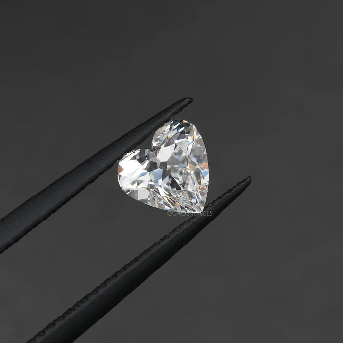 Old Mine Heart Cut Lab Grown Diamond