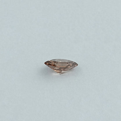 Champagne Elongated Brilliant Hexagon Lab Diamond Loose Loose