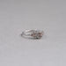 Fancy Cushion Cut Halo Champagne Diamond Ring Rings