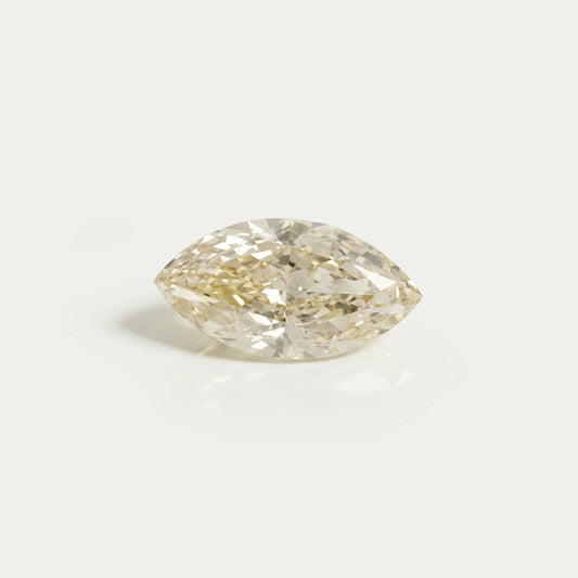 Fancy Intense Yellow Marquise Cut Lab Grown Diamond Loose