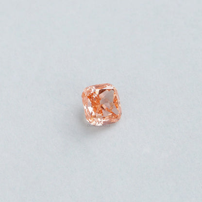 1.35 Carat Vivid Pink Cushion Lab Diamond