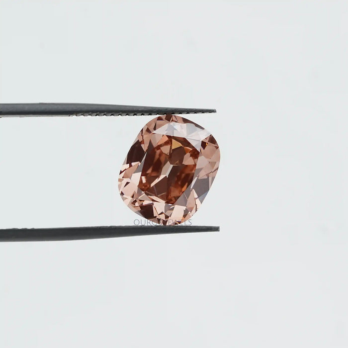 [Pinkish Brown Brilliant Cut Diamond]-[Ouros Jewels]