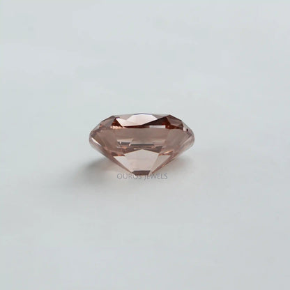 Fancy Pinkish Brown Cushion Cut Lab Diamond Loose