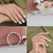 Collage of Floral Style Round Cut Ring]-[Ouros Jewels]